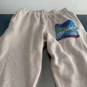 Boys Lie Beige Graphic Sweatpants